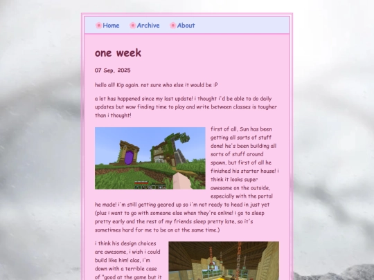 posts/2025-09-07-one-week screenshot