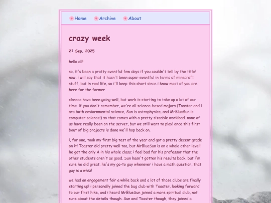 posts/2025-09-21-crazy-week screenshot