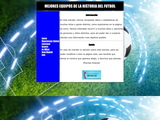 inicio/Info screenshot
