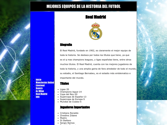 inicio/RealMadrid screenshot