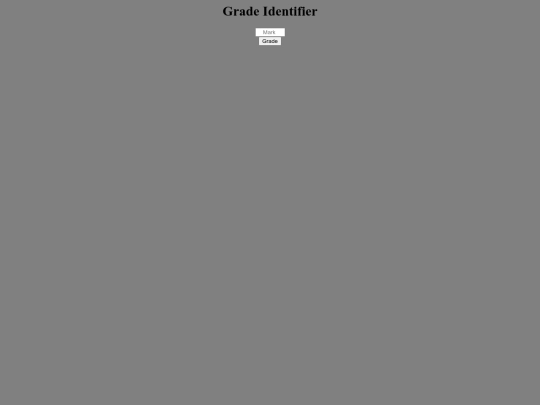 my project/Grade_finder/Grade_indentifier screenshot