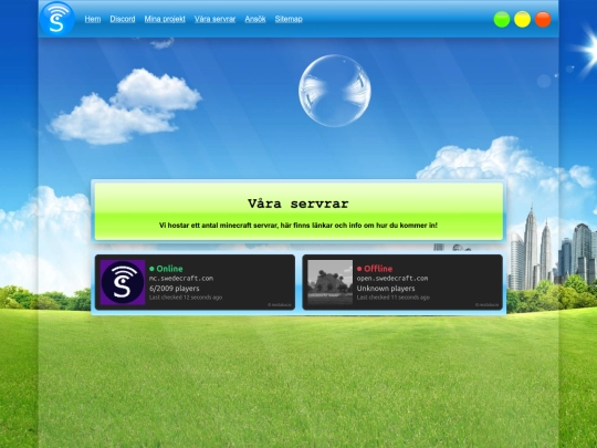 varaservrar screenshot