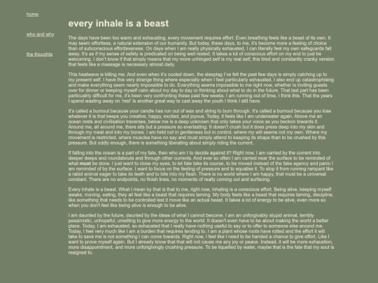 The Thoughts/2026/everyinhaleisabeast screenshot
