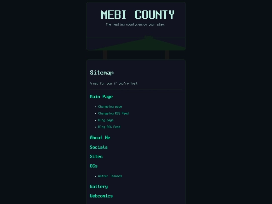 sitemap screenshot