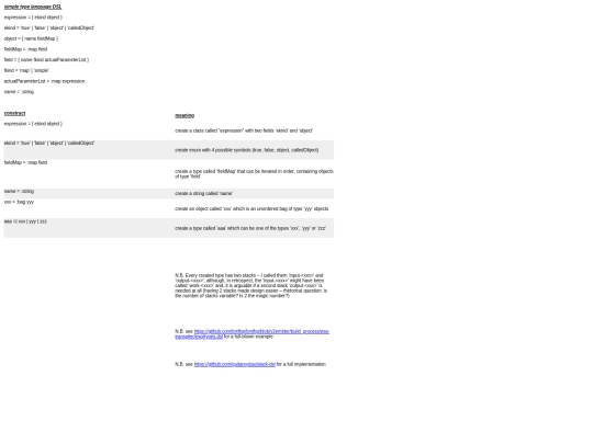 a simple type language screenshot