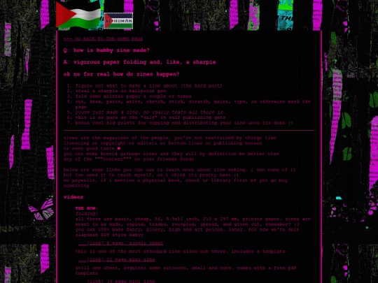 zineinfo screenshot