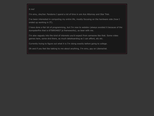 emu screenshot