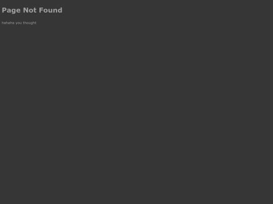 not_found screenshot
