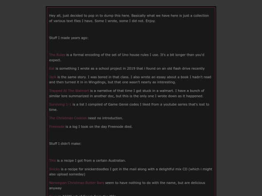 textfiles screenshot