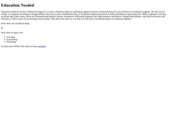finalproject/descriptionofjob screenshot