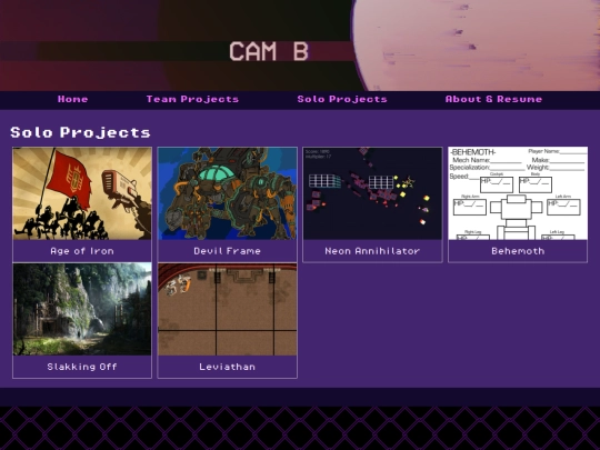 Solo Projects screenshot