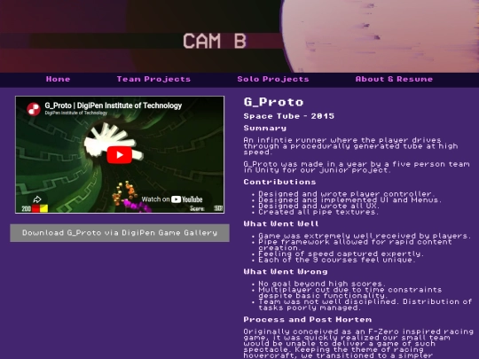 Team Projects/G_Proto screenshot