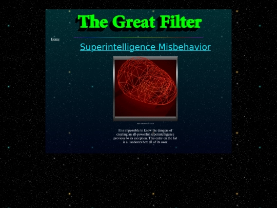 Superintelligence screenshot