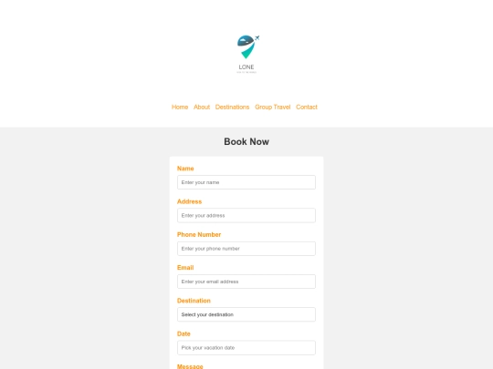 booknow screenshot