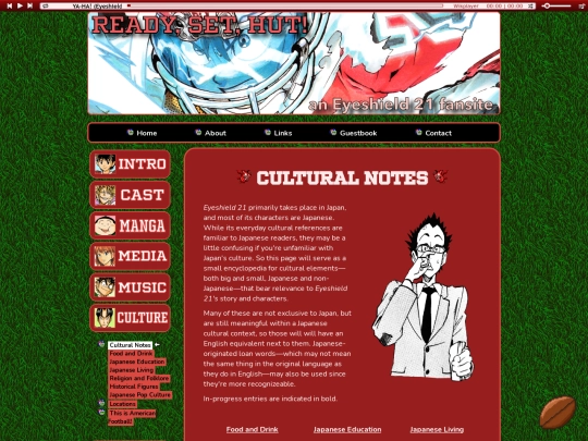 culture/culturalnotes screenshot