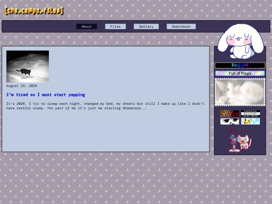 blog screenshot