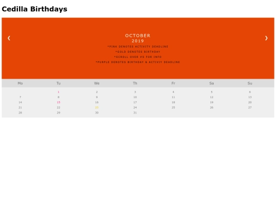 oct cedilla screenshot