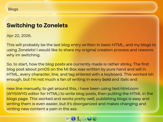 blogs screenshot