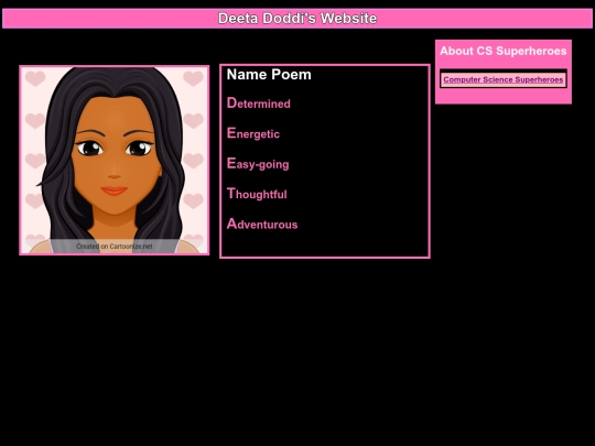 homepage screenshot