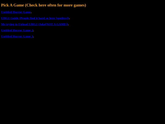 games screenshot