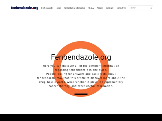 Fenbendazole screenshot