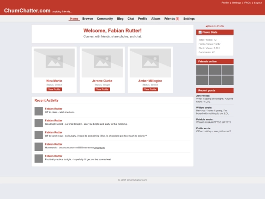 HOME PAGE screenshot