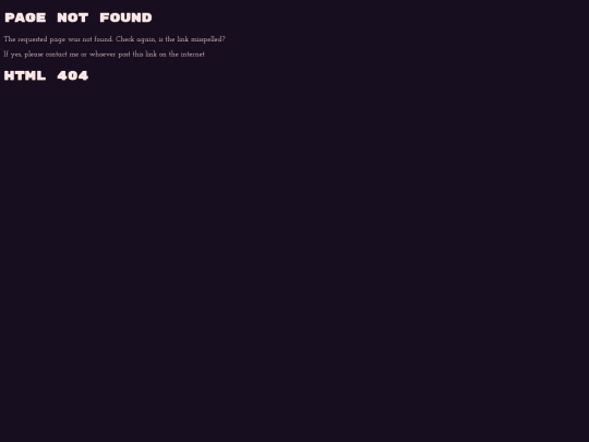 not_found screenshot
