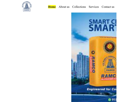 HTML_CSS_JS/Ramco/Ramco screenshot
