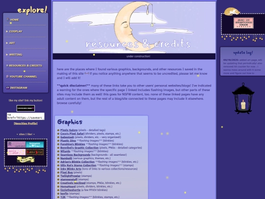 resources screenshot