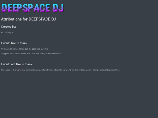 dj/credits screenshot