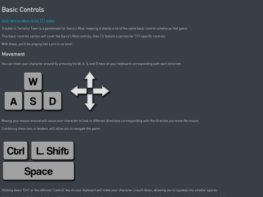 ttt/controls screenshot