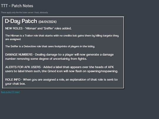 ttt/updates screenshot
