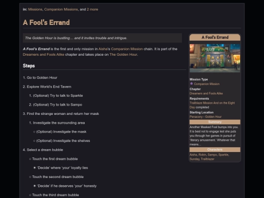 aisha/a_fools_errand screenshot