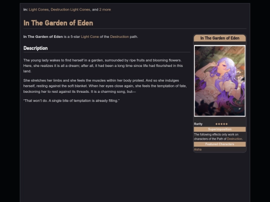 aisha/in_the_garden_of_eden screenshot