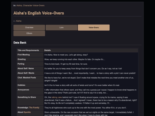 aisha/voice-overs screenshot