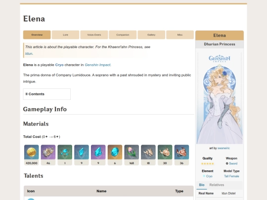 elena screenshot