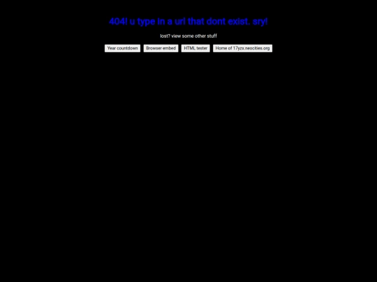not_found screenshot