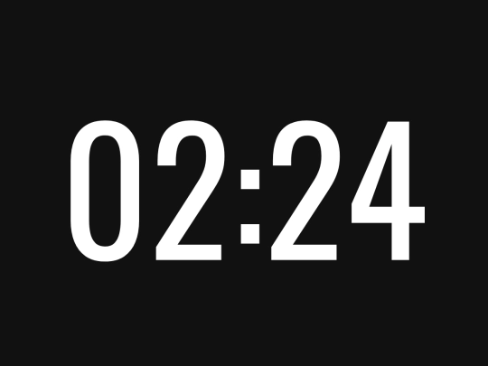 timer screenshot