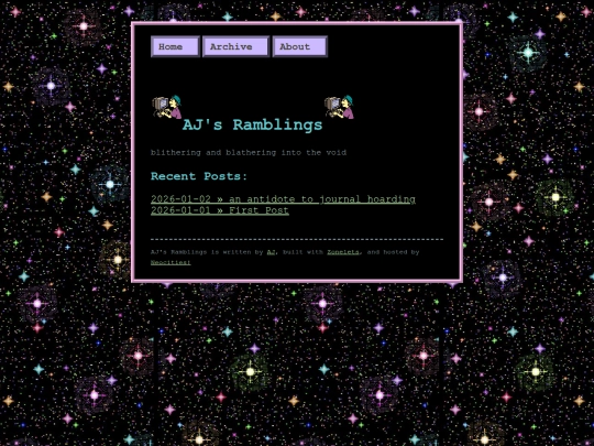 blog screenshot