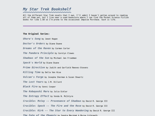 Pages/booklist3 screenshot