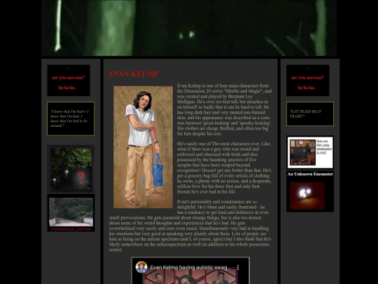 Pages/evankelmp screenshot