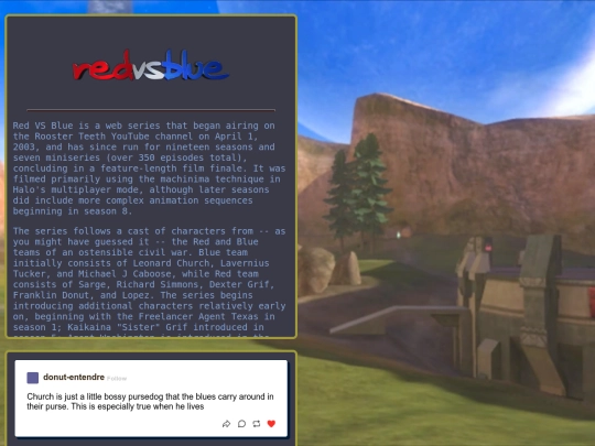 Pages/rvb screenshot