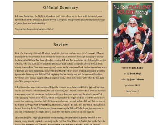 bnt/comics/holiday screenshot