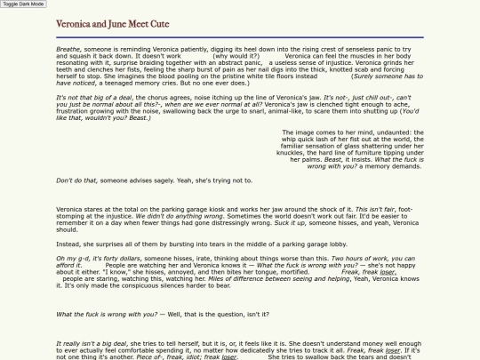 ghostbird/Text/meetcute screenshot