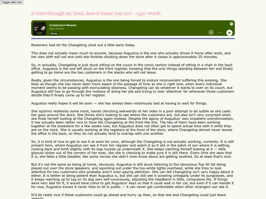 ocs/Text/haunt screenshot