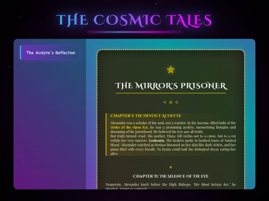 TheCosmicTales screenshot