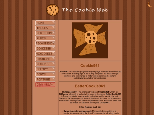 cookie961 screenshot