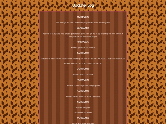 log screenshot