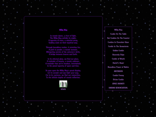 poetry screenshot