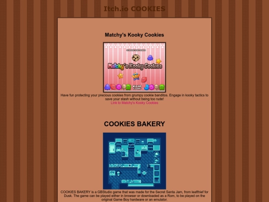 webarch/itchio screenshot